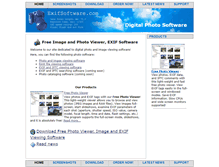 Tablet Screenshot of exifsoftware.com